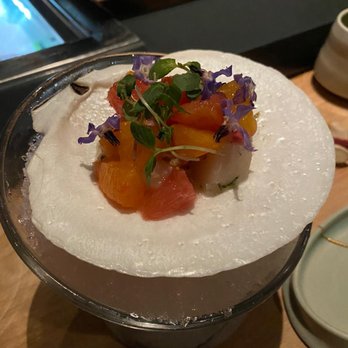 Robin - Grapefruit salad with some type of fish - Sushi Bars Near Me - San Francisco, California