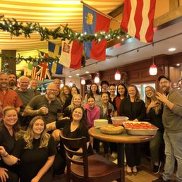 Birthday dinner party with Tara and Steph (Dunderbak's crew)