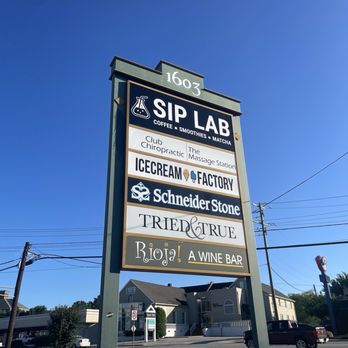 Sip Lab - Sign along Battleground Ave - Coffee & Tea Near Me - Greensboro, North Carolina Sip Lab - Sign along Battleground Ave - Coffee & Tea Near Me - Greensboro, North Carolina