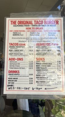 Menu photo 1 Krispy Joe's Emeryville, CA Menu photo 1 Krispy Joe's Emeryville, CA