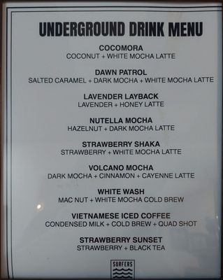 Menu photo 5 Surfers Coffee Kaka'ako Honolulu, HI Menu photo 5 Surfers Coffee Kaka'ako Honolulu, HI