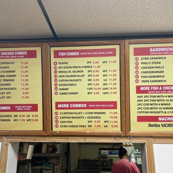 Belleville Fish and Chicken - Menu - Seafood Near Me - Belleville, Illinois