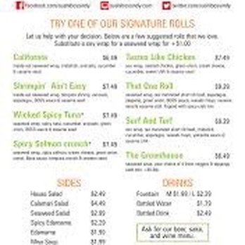 Sushi Boss - Menu - Sushi Bars Near Me - Indianapolis, Indiana Sushi Boss - Menu - Sushi Bars Near Me - Indianapolis, Indiana