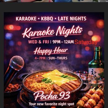Pocha 93 - Karaoke - Cocktail Bars Near Me - Orlando, Florida Pocha 93 - Karaoke - Cocktail Bars Near Me - Orlando, Florida