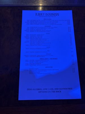 Risky Business by null