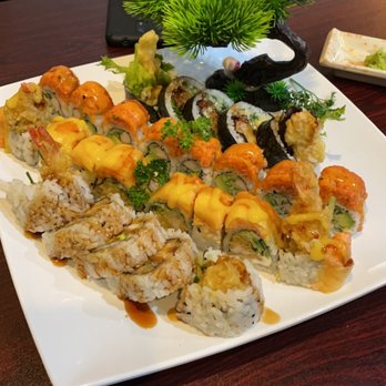 Sushi Tsuki - Mix of AYCE sushi. - Japanese Near Me - Schaumburg, Illinois Sushi Tsuki - Mix of AYCE sushi. - Japanese Near Me - Schaumburg, Illinois