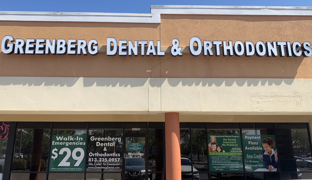 GREENBERG DENTAL & ORTHODONTICS Updated August 2024 10041 W Hillsborough Ave, Town 'n
