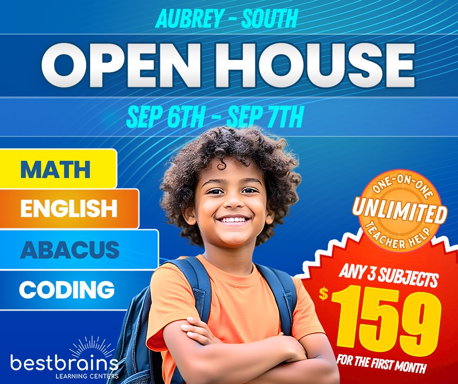 Best Brains Learning Center - reading tutor in Aubrey, TX