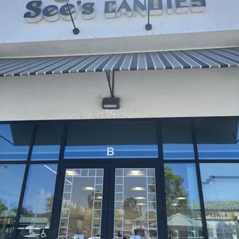 See's Candies - View from parking lot - Candy Stores Near Me - La Habra, California See's Candies - View from parking lot - Candy Stores Near Me - La Habra, California