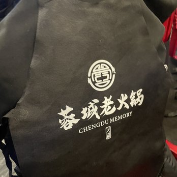 Chengdu Memory - Bib to wear (to not ruin your favorite white shirt)!!! - Hot Pot Near Me - Seattle, Washington