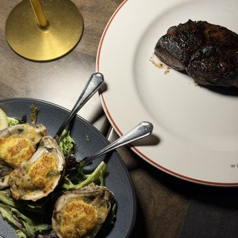 Corner Chophouse - Oyster Rockefeller 16oz Ribeye - Steakhouses Near Me - Winter Park, Florida