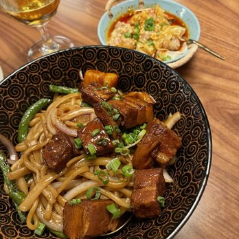 The Noodle Den - As good as it Looks. Pork Belly & Green Bean Noodles - Chinese Near Me - Las Vegas, Nevada The Noodle Den - As good as it Looks. Pork Belly & Green Bean Noodles - Chinese Near Me - Las Vegas, Nevada
