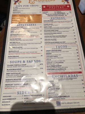 Menu photo 7 Escondido Tex Mex Patio Dallas, TX Menu photo 7 Escondido Tex Mex Patio Dallas, TX
