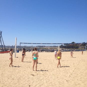 Seabright Beach - Beach volley ball time - Beaches Near Me - Santa Cruz, California