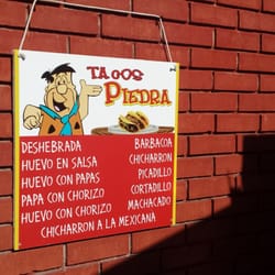 Tacos Piedra - el anuncio de estos tacos mañaneros