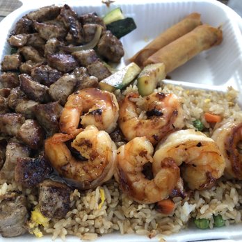 Sakura Grill - Steak and shrimp combo - Barbeque Near Me - El Monte, California