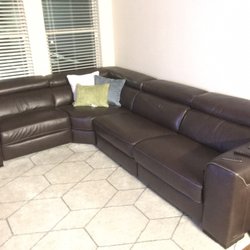 Texas Leather Furniture & Accessories - Modern couch that we love!
