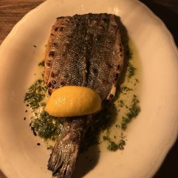 WHOLE GRILLED BRANZINO WHOLE GRILLED BRANZINO
