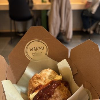 Jandii - scone with jam - Coffee & Tea Near Me - San Francisco, California