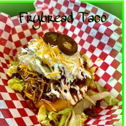 Grub Slingers - Frybread Taco 
$12.00