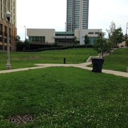Great hill for dogs and movies in the park.