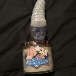 Bath & Body Works - My favorite candle and hand sanitizer