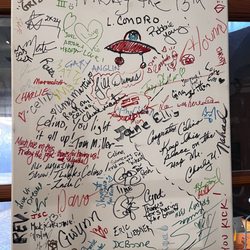 SoMa Art Media Hub - Whenever Celino has an art fair, the vendors sign one of these!!