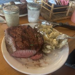 Steak dinner
