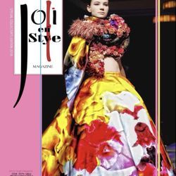 Jackie Woodrow Makeup - My makeup work on this model made the cover of En Jolie Style Magazine!