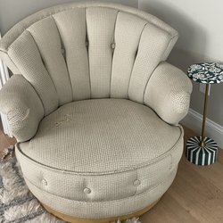 B & D Upholstery - before photo