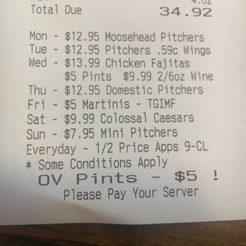 Crabby Joe's - Daily Specials and happy hour - Bars Near Me - London, Ontario