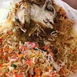 Middle Eastern Halal Supermarket - The chicken was surrounded by Rice but it was amazing