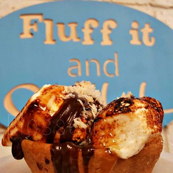 Toasted Mallow - Samoa S'more! Fluff it and Chill - Desserts Near Me - Gilbert, Arizona Toasted Mallow - Samoa S'more! Fluff it and Chill - Desserts Near Me - Gilbert, Arizona