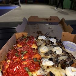 Friday- Half Roni and half Mushroom