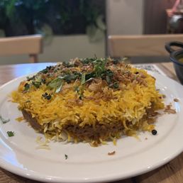 Biryani with vegan chicken Biryani with vegan chicken