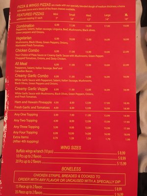 Menu photo 5 Pizza And Wings Earlimart, CA Menu photo 5 Pizza And Wings Earlimart, CA