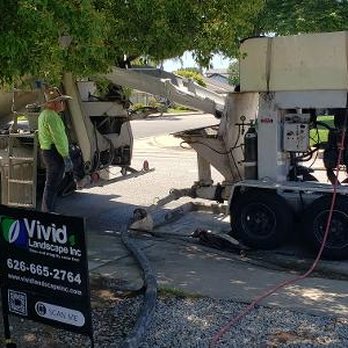 Vivid Landscape - Concrete delivery was a supply chain problem deftly managed by Vivid Landscape - Landscape Architects or Designers Near Me - Upland, California