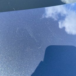 Scratches aren't that deep but still reappeared after the scratch removal service. Scratches aren't that deep but still reappeared after the scratch removal service.