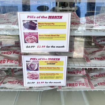 Fried Pie Shack - Pies of the month - Desserts Near Me - Oklahoma City, Oklahoma