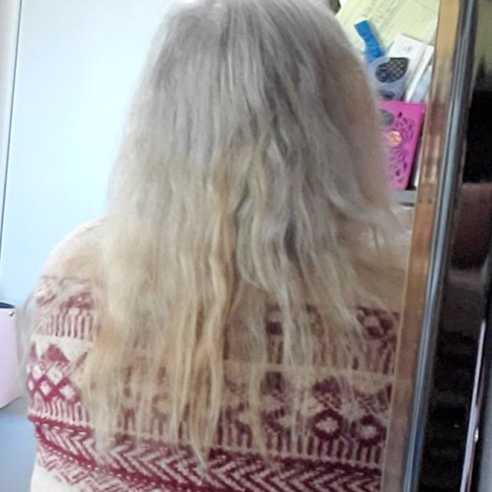 Precision Hair Designs - Before pic of my hair, maybe I waited too long lol. - Hair Salons Near Me - Batesville, Indiana