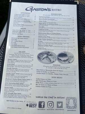 Menu photo 3 Gaston's Bistro Orland Park, IL Menu photo 3 Gaston's Bistro Orland Park, IL