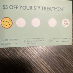 Jenni Nails - Business card