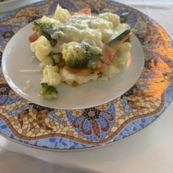 Albacara - Local goat cheese and vegetables, tasty.