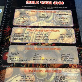 Tavos Tacos - Build your own menu - Mexican Near Me - North Ridgeville, Ohio Tavos Tacos - Build your own menu - Mexican Near Me - North Ridgeville, Ohio