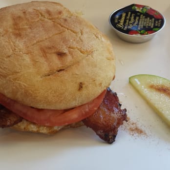 Ground - Bacon breakfast sandwich - Coffee & Tea Near Me - Hood River, Oregon Ground - Bacon breakfast sandwich - Coffee & Tea Near Me - Hood River, Oregon