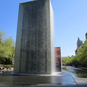 Crown Fountain - Public Art Near Me - Chicago, Illinois Crown Fountain - Public Art Near Me - Chicago, Illinois