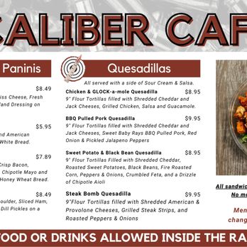 Caliber Café - the menu for the caliber cafe - Cafes Near Me - Dover, New Hampshire