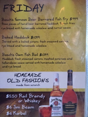 Menu photo 8 The Bosch Tavern Hales Corners, WI Menu photo 8 The Bosch Tavern Hales Corners, WI