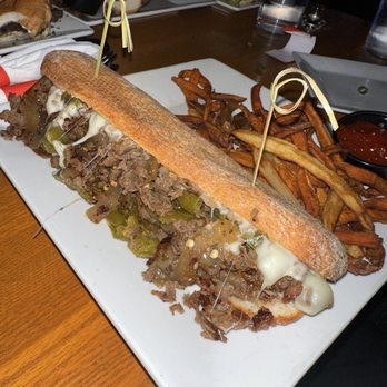 SouthHouse - Gluten Free Philly Cheesesteak - New American Near Me - Philadelphia, Pennsylvania SouthHouse - Gluten Free Philly Cheesesteak - New American Near Me - Philadelphia, Pennsylvania