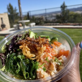 Pacific Kitchen - Large Poke Bowl 4 Proteins - Poke Near Me - Stevenson Ranch, California Pacific Kitchen - Large Poke Bowl 4 Proteins - Poke Near Me - Stevenson Ranch, California